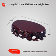 Solid Wood Ornament Base Can Be Carved With Grooves