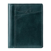 Multi-card Slot RFID Real Cowhide Bank Card Holder ID Holder