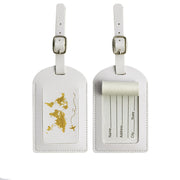 Luggage Tag Leather Name