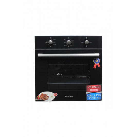 BlueFlame Inbuilt Cooker 3002 BE3 DOWN BLACK Stainless Steel