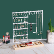 Metal Creative Earrings Necklaces Ring Holders