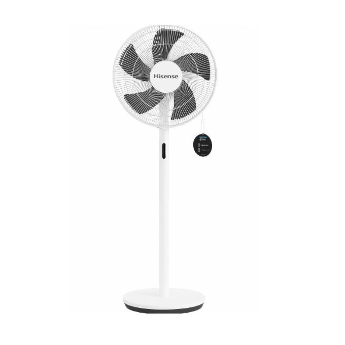 Hisense 16 Inch Pedestal Stand Fan With Remote Oscillation,Timer & Sleep Function HSF40WE58DR 1 Yr Wrnty
