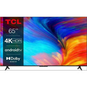 TCL 65 Inch UHD 4K HDR Smart Android Google TV With Inbuilt Free To Air Decoder, 65P755/65V6C - Black (1 Yr WRNTY)