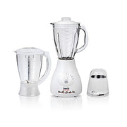 Saachi 3 In 1 Blender NL-BL-4361-WH With Auto-Clean Capability-White