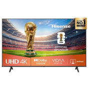 Hisense 50 Inch LED 4K Utra HD Smart TV - 50A6QS Dolby Vision, Wi-Fi, Bluetooth, Vidaa Voice, HDMI - Black