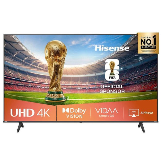 Hisense 50 Inch LED 4K Utra HD VIDAA Smart TV - 50A6QS (3YRS WRNTY)