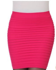 In summer thin hip skirt.