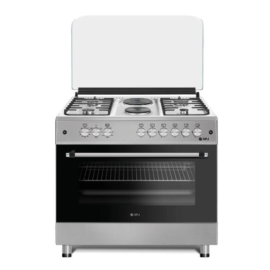 SPJ 90X60cm 4 Gas 2 Electric Premium Cooker with Gas Oven – Stainless Steel (3YR WRTY)