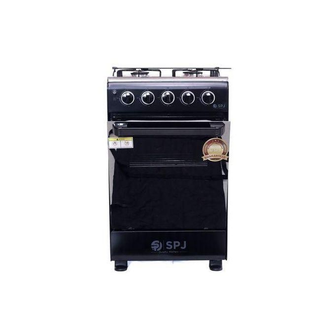SPJ 50x50cm Full Gas Cooker with Gas Oven - Black