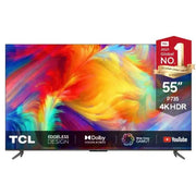 TCL 55 Inch 55P635 4K UHD HDR Google Tv - Black