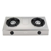 ADH Gas Stove With Stainless Steel Top And 2 Burners