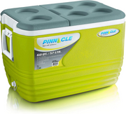 Pinnacle Eskimo 57 litres Ice Box, Holds Ice for 48 Hours (57 litres, Lemon Green)