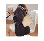 Female Summer New Stitching Shoulder Handbag Fashion All-match Niche High Sense Underarm Bag