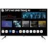 SPJ 55 Inch Smart Frameless UHD 4K Ai ThinQ Webos Series TV - Black.