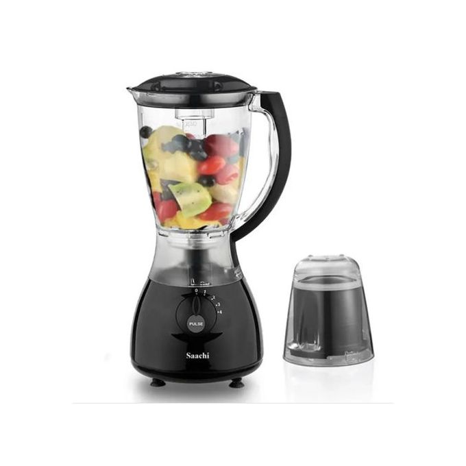 Saachi 1.5 Liters 2 In1 Double Jar Blender NL-BL-4405 – Black(1 YR WRTY)