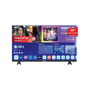SPJ 55 Inch Smart Frameless UHD 4K Ai ThinQ Webos Series TV - Black.