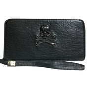 Women's skull soft wallet