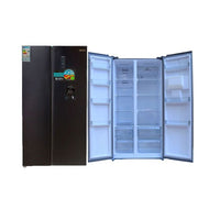 SPJ 719 Litres Side By Side Elegant French Door Refrigerator With Water Dispenser - Inox