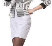 In summer thin hip skirt.
