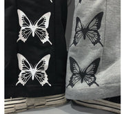 Harajuku Style Printed Loose Casual Pants Women