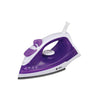 SPJ Steam Iron 220 ML With Non-Stick Soleplate, 2 Steam Settings, Thermostat Control, 1.8 M Cord, 1200W - White And Purple
