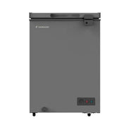Smartec 130 Liters Deep Chest Freezer 130L – Gray (1 YR WRTY)