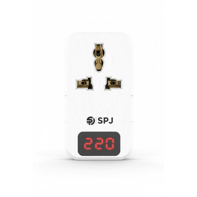 SPJ 13 Amp Digital Power Regulator / Power Guard (Model 003) - White