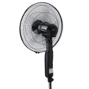 Sonashi Stand Fan SF-8072SR With Remote Control - Black (1 YR WRNTY)