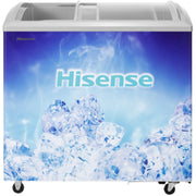 Hisense 290L Gross 213L Net Liters Display Chest Freezer - Grey
