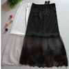 Lace mesh skirt skirt long skirt