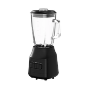Midea Glass Blender 1.5L, 600W MJ-BL6013W - Black