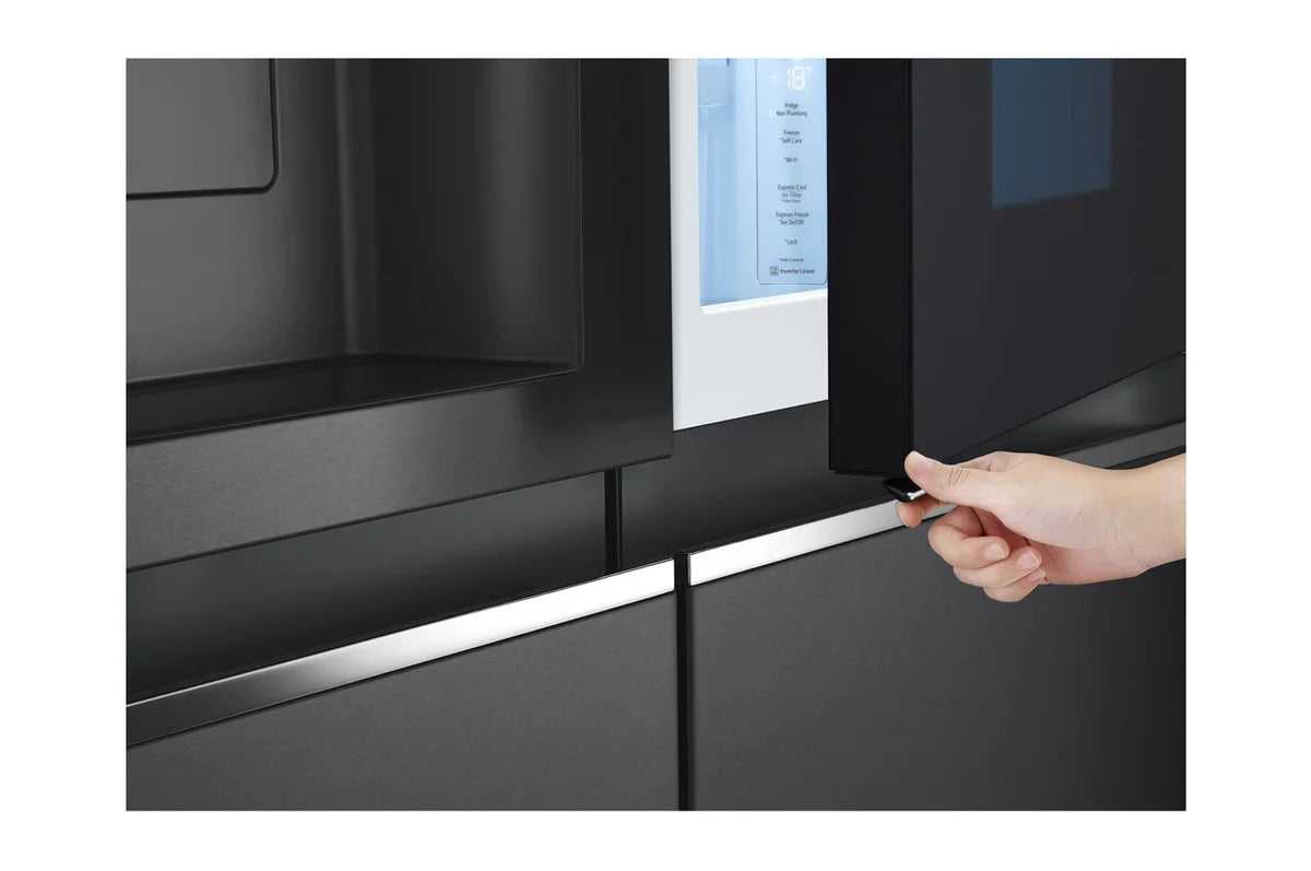 LG 635L InstaView Side by Side Refrigerate