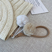 Hand woven bags in summer