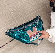 Fanny Pack Korean Children New Trend Sequins Mini Shoulder