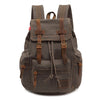 men's backpack vintage canvas backpack