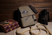 Casual canvas satchel, wind outdoor men shoulder bags