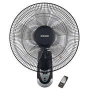 Sonashi Wall Fan SF-8070WR With Remote - White & Black.