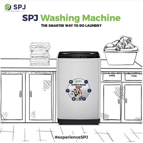 SPJ 7KG Automatic Top Loader Washing Machine