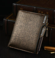 Men's wallet short casual card bag bogesi coin purse one generation wallet