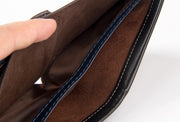 Wooden Stripe PU leather Wallet