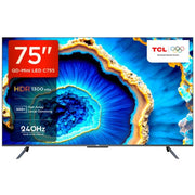 TCL 75 Inch 75P635 4K UHD HDR Google Tv - Black