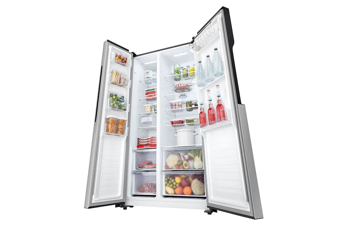 LG 519L Side by Side Refrigerator - GCFB507PQAM - Silver