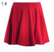USA SIZE Large size women's high waist half skirt umbrella skirt pleated skirt sundress