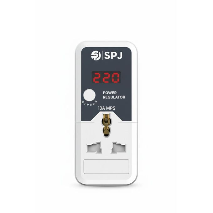 SPJ 13 Amp Digital Power Regulator / Power Guard (Model 001) - White