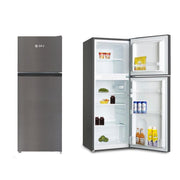 SPJ 160 Liters Defrost Double Door Top Freezer Fridge – Silver – (5 YR WRNTY)