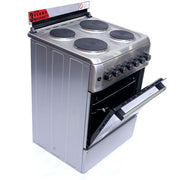 Blueflame Blueflame 60cm X 60cm Full Electric Cooker S6004ERF ( Made In Turkey ) - Stainless Steel (3YRS WRNTY)