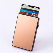 Card Box Metal Bank Card Box Credit Card Storage Box