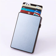 Card Box Metal Bank Card Box Credit Card Storage Box