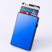 Card Box Metal Bank Card Box Credit Card Storage Box