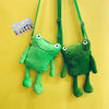 Plush Cute Frog Small Bag Phone Single Shoulder Messenger